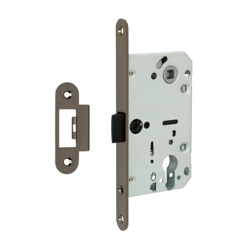 Межкомнатный механизм под цилиндр VETTORE 410 C-S KEVLAR BN (Чёрный Никель)