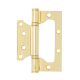 Петля накладная VЕTTORE FLUSH 100×75×2.5mm GP (Золото) в Липецке