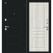 Металлическая входная дверь Пик Букле черное/Casablanca