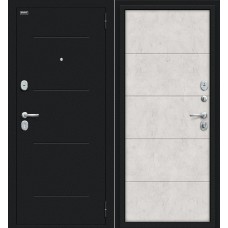 Металлическая входная дверь Граффити-1 Букле черное/Look Art