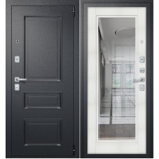 входная дверь Porta R 403.П61 Букле черный/Bianco Veralinga