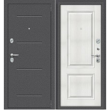 входная дверь Porta S 104.К32 Антик Серебро/Bianco Veralinga