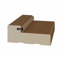 Стойка порога с уплотнителем 65*26*2070мм. Орех NL