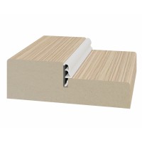 Стойка порога с уплотнителем 80*26*2070мм. Дуб беленый FL