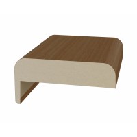 Наличник объемный телескоп. 70*16*2440мм. Орех NL