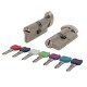 Цилиндровый механизм MaxPro7002Knob60mm(25+10+25) SN никель 7key с вертушкой
