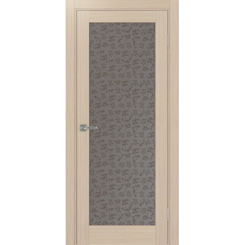 Турин 501.2, цвет дуб беленый FL, заполнение Дали бронзовое, размер 200*80 см.