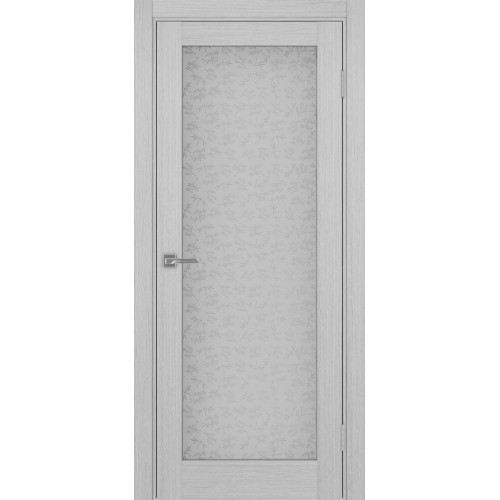 Турин 501.2, цвет дуб серый FL, заполнение Дали бесцветное, размер 200*80 см.