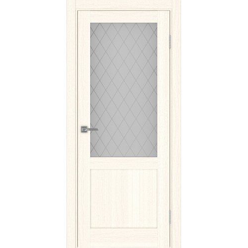 Турин 502.21, цвет ясень светлый, заполнение Кристалл бесцветное, размер 200*80 см.