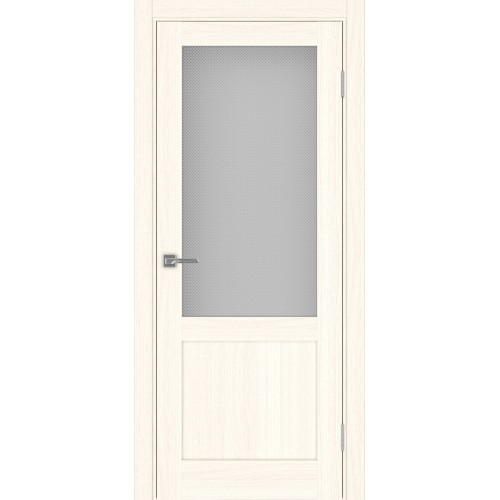 Турин 502.21, цвет ясень светлый, заполнение Пунта бесцветное, размер 200*80 см.