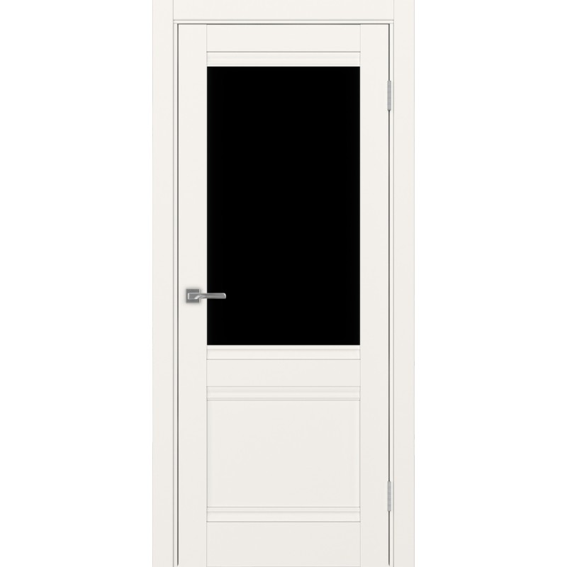 Межкомнатная дверь Турин 502U.21, цвет, бежевый, заполнение LACчерный, размер 200*80 см.