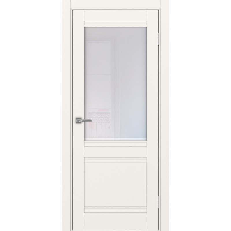 Межкомнатная дверь Турин 502U.21, цвет, бежевый, заполнение Прозрачное, размер 200*80 см.