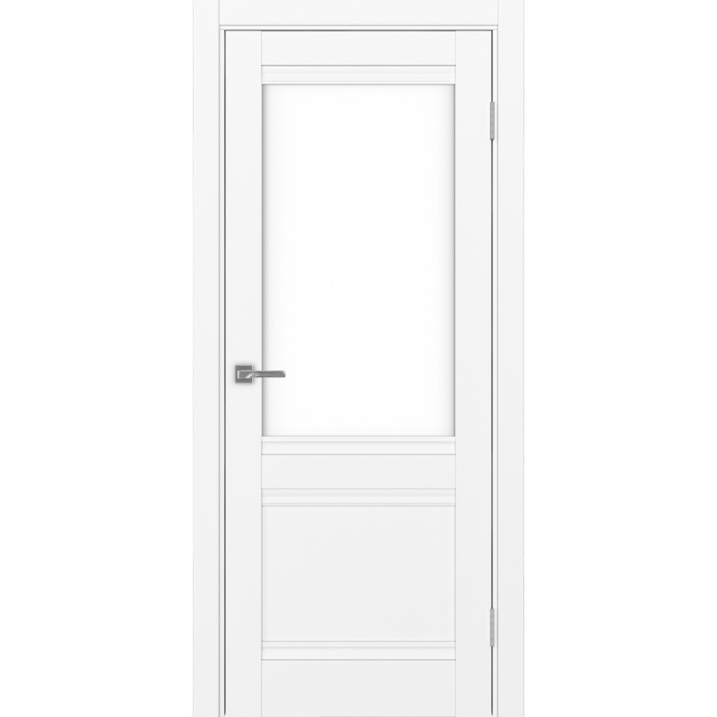 Межкомнатная дверь Турин 502U.21, цвет белый снежный, заполнение LACбелый, размер 200*80 см.