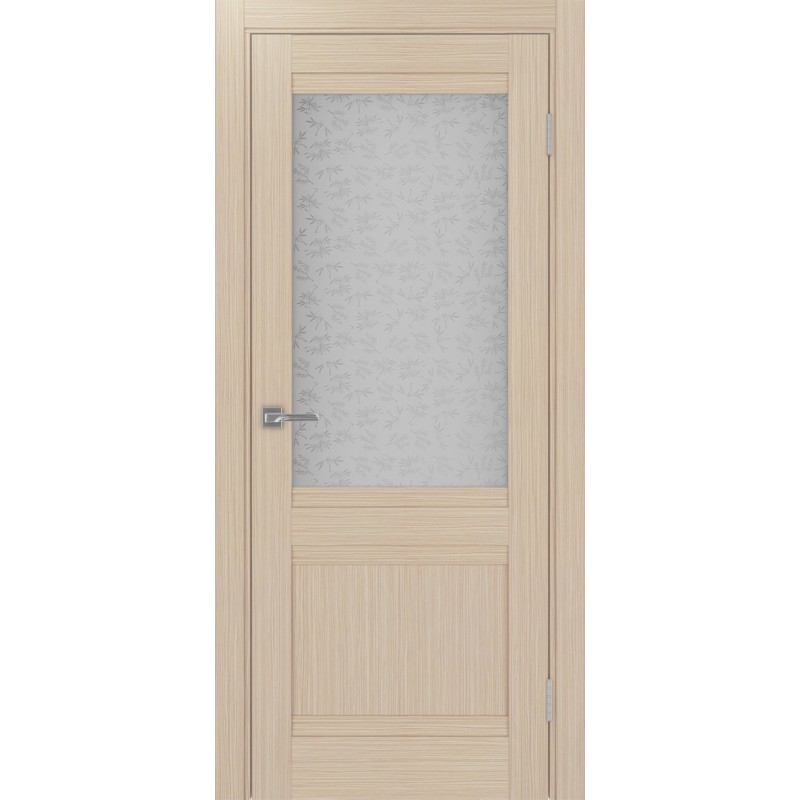 Межкомнатная дверь Турин 502U.21, цвет дуб беленый FL, заполнение Дали бесцветное, размер 200*80 см.