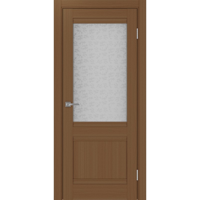 Межкомнатная дверь Турин 502U.21, цвет орех NL, заполнение Дали бесцветное, размер 200*80 см.
