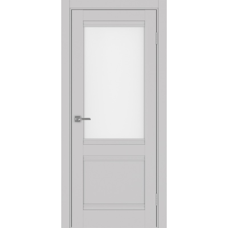 Межкомнатная дверь Турин 502U.21, цвет пепельный, заполнение Мателюкс, размер 200*80 см.