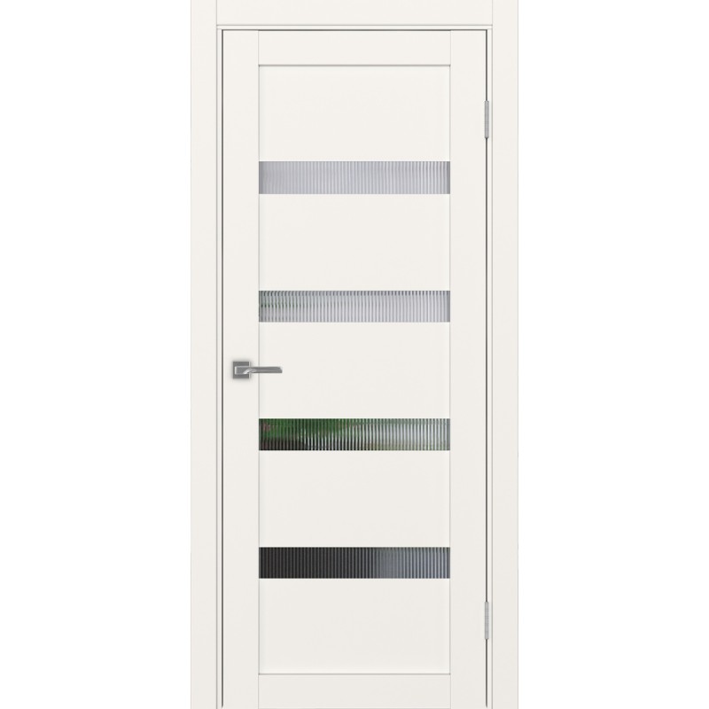 Межкомнатная дверь Турин 505.12, цвет, бежевый, заполнение Мору, размер 200*80 см.