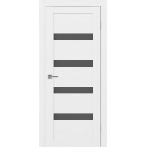 Турин 505.12, цвет белый лёд, заполнение Графит матовое, размер 200*80 см.