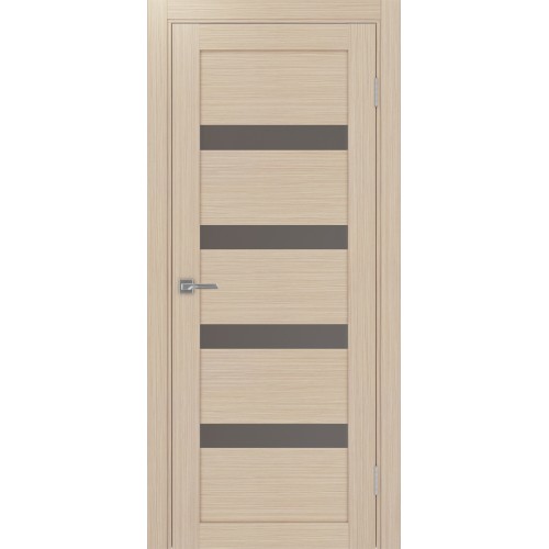 Турин 505.12, цвет дуб беленый FL, заполнение Бронза матовое, размер 200*80 см.