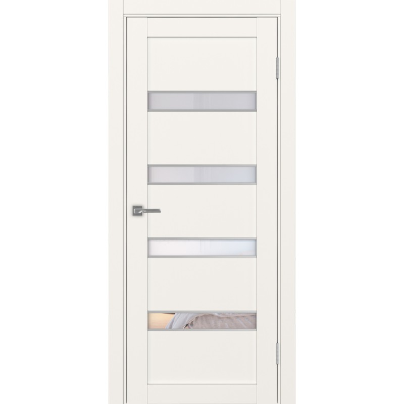 Межкомнатная дверь Турин 505.12 АПС молдинг SC, цвет, бежевый, заполнение Прозрачное, размер 200*80 см.