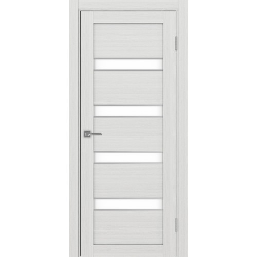 Турин 505.12 АПС молдинг SC, цвет ясень серебристый, заполнение LACбелый, размер 200*80 см.