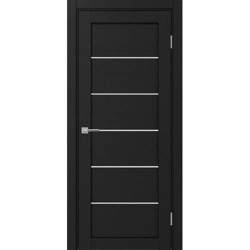 Турин 506.12, цвет Антрацит стекло LACбелый, размер 80*200 см.