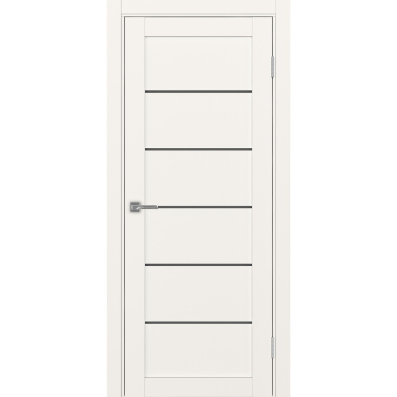 Межкомнатная дверь Турин 506.12, цвет, бежевый, заполнение Графит матовое, размер 200*80 см.