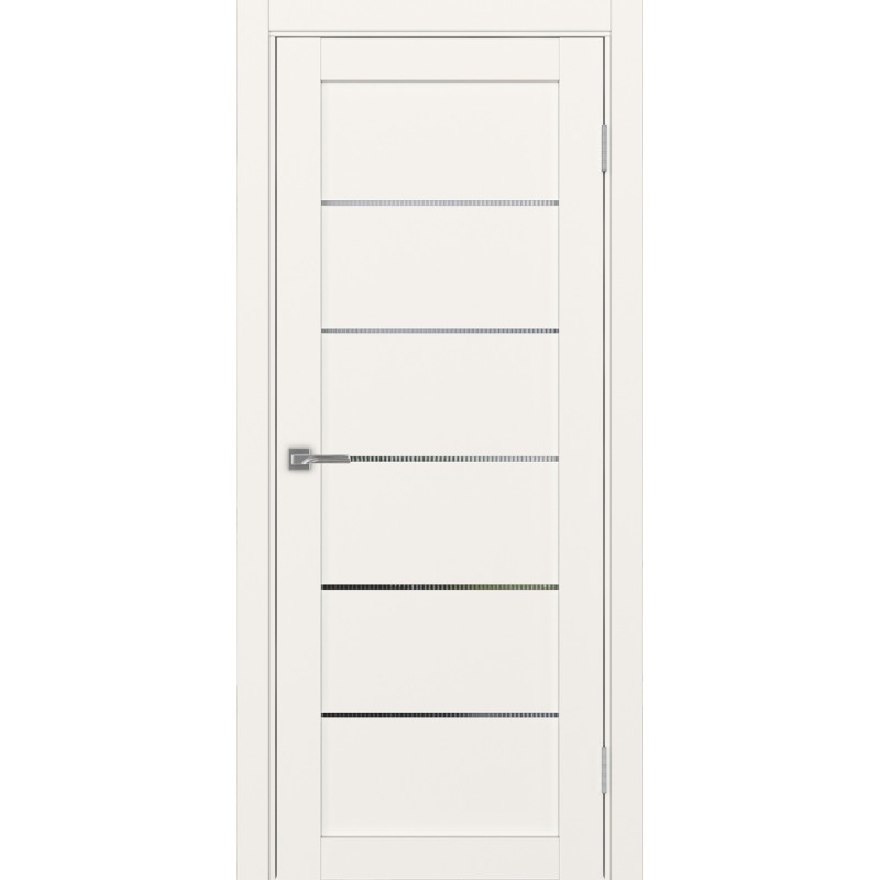 Межкомнатная дверь Турин 506.12, цвет, бежевый, заполнение Мору, размер 200*80 см.