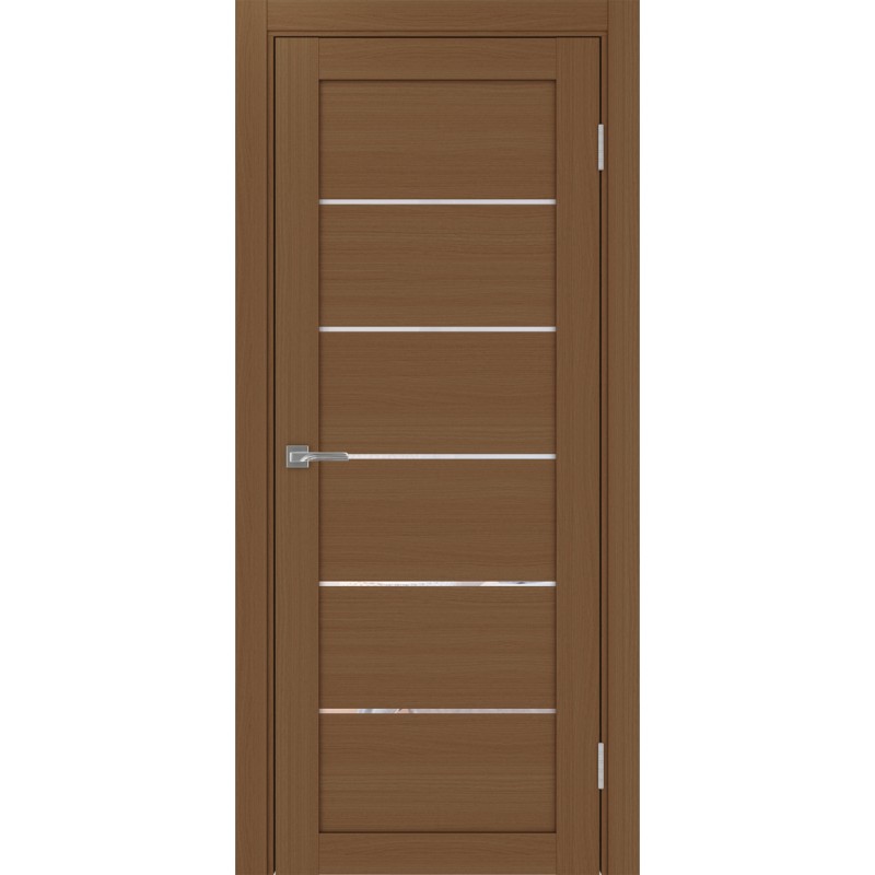 Межкомнатная дверь Турин 506.12, цвет орех NL, заполнение Прозрачное, размер 200*80 см.