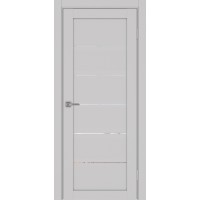 Турин 506.12, цвет пепельный, заполнение Прозрачное, размер 200*80 см.