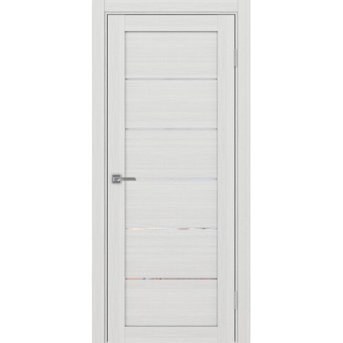 Турин 506.12, цвет ясень серебристый, заполнение Прозрачное, размер 200*80 см.