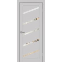 Турин 506У.112, цвет пепельный, заполнение Зеркало, размер 200*80 см.