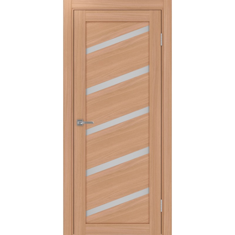 Межкомнатная дверь Турин 506У.112, цвет ясень тёмный, заполнение Мателюкс, размер 200*80 см.