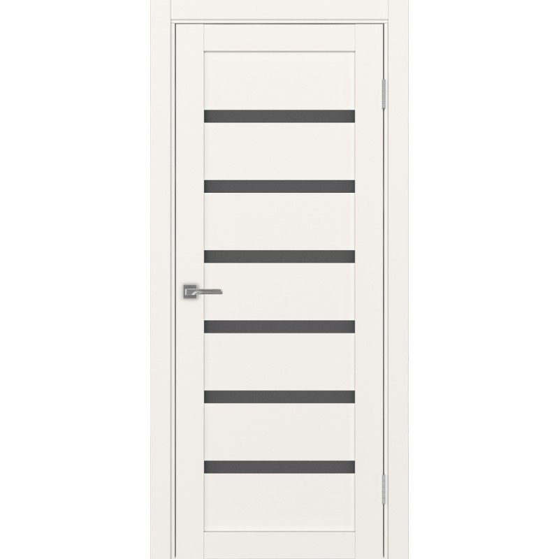 Межкомнатная дверь Турин 507.12, цвет, бежевый, заполнение Графит матовое, размер 200*80 см.