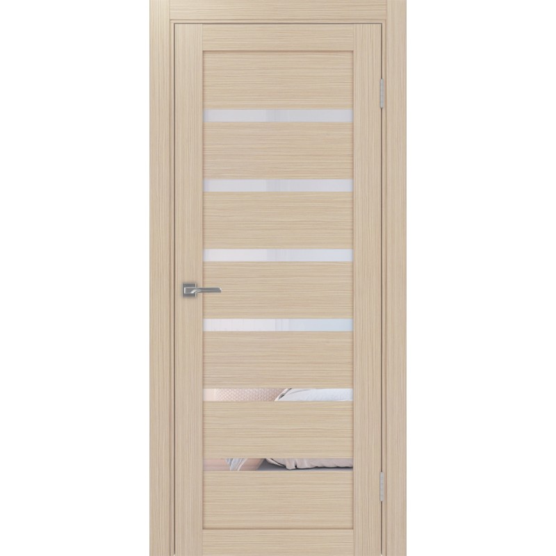 Межкомнатная дверь Турин 507.12, цвет дуб беленый FL, заполнение Прозрачное, размер 200*80 см.