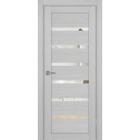 Турин 507.12, цвет дуб серый FL, заполнение Зеркало, размер 200*80 см.