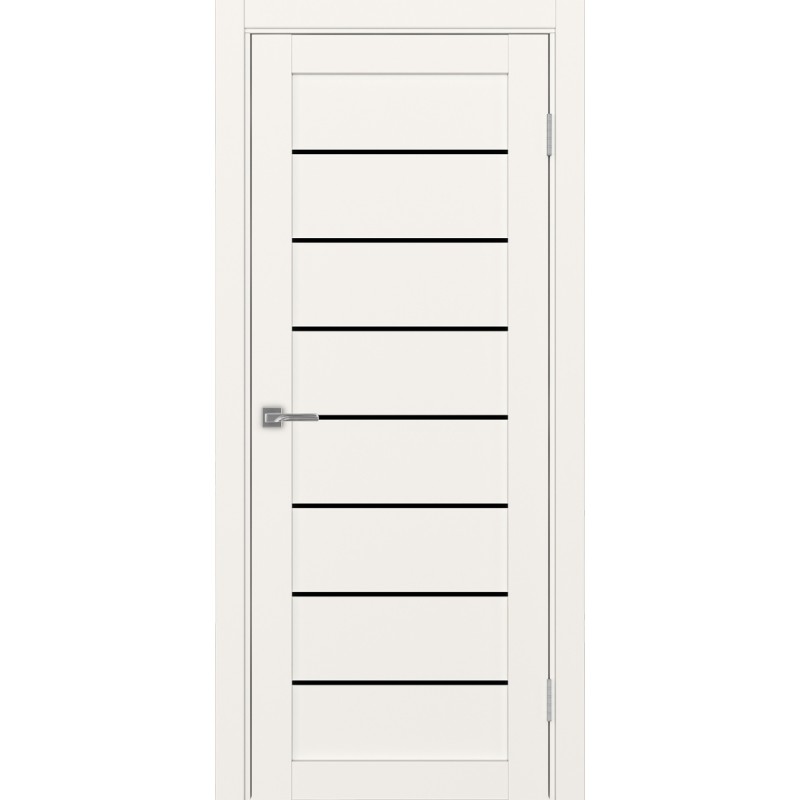 Межкомнатная дверь Турин 508.12, цвет, бежевый, заполнение LACчерный, размер 200*80 см.