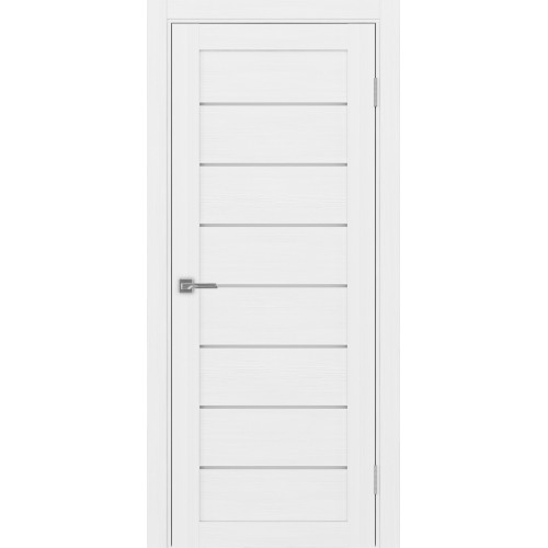 Турин 508.12, цвет Белый лёд, стекло Мателюкс, размер 80*200 см.