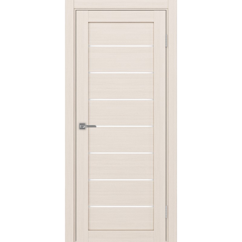 Межкомнатная дверь Турин 508.12, цвет ясень перламутровый, заполнение LACбелый, размер 200*80 см.