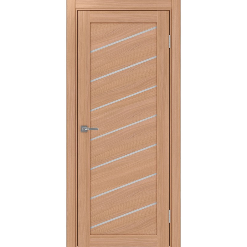 Межкомнатная дверь Турин 508У.112, цвет ясень тёмный, заполнение Мателюкс, размер 200*80 см.