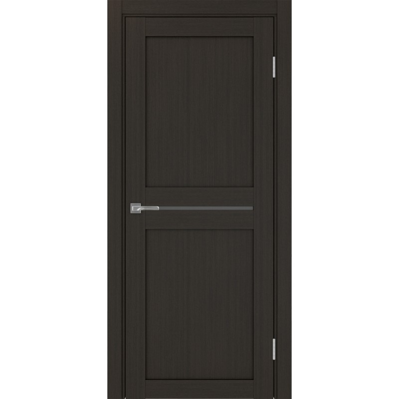 Межкомнатная дверь Турин 520.121, цвет венге FL, заполнение Графит матовое, размер 200*80 см.