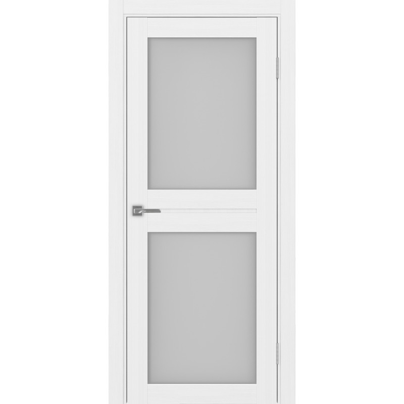 Межкомнатная дверь Турин 520.212, цвет белый лёд, заполнение Мателюкс, размер 200*80 см.