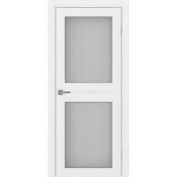 Турин 520.212, цвет белый лёд, заполнение Пунта бесцветное, размер 200*30 см.