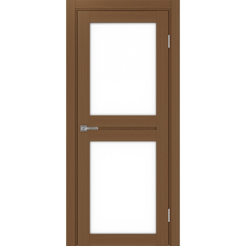 Межкомнатная дверь Турин 520.212, цвет орех NL, заполнение LACбелый, размер 200*80 см.