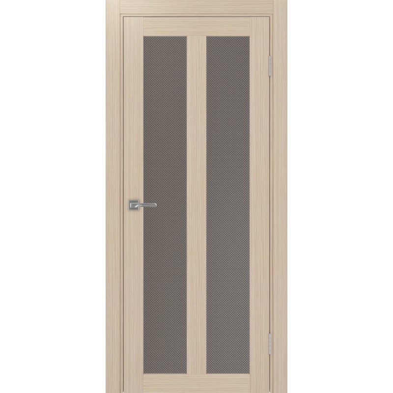 Межкомнатная дверь Турин 521.22, цвет дуб беленый FL, заполнение Пунта бронзовое, размер 200*60 см.