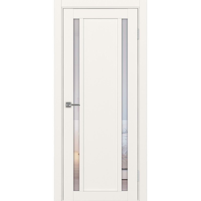 Межкомнатная дверь Турин 522.212, цвет, бежевый, заполнение Прозрачное, размер 200*80 см.