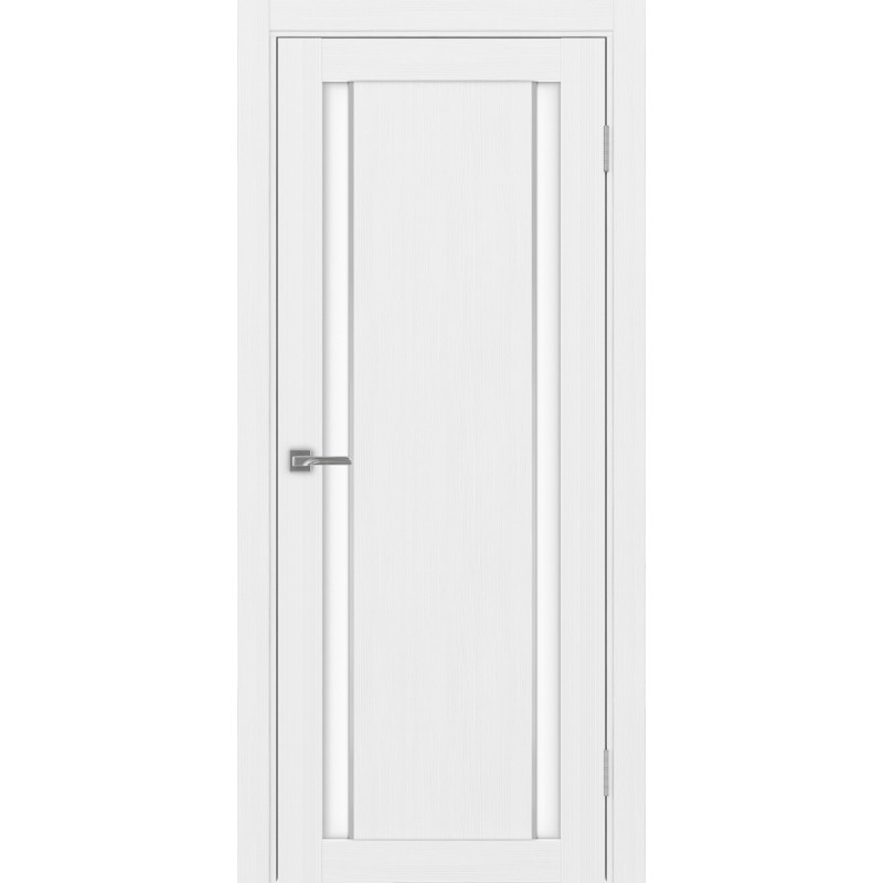 Межкомнатная дверь Турин 522.212, цвет белый лёд, заполнение LACбелый, размер 200*80 см.