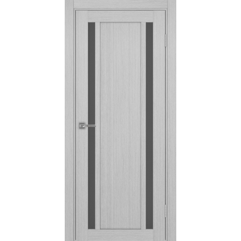 Межкомнатная дверь Турин 522.212, цвет дуб серый FL, заполнение Графит матовое, размер 200*80 см.