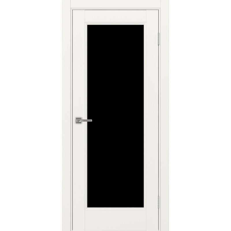 Межкомнатная дверь Турин Neo 501.2, цвет, бежевый, заполнение LACчерный, размер 200*40 см.