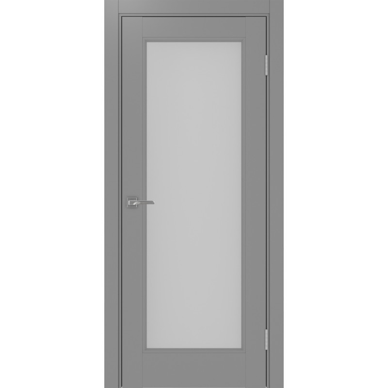 Межкомнатная дверь Турин Neo 501.2, цвет серый, заполнение Мателюкс, размер 200*80 см.